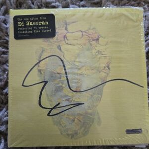 Subtract signed cd insert ed sheeran